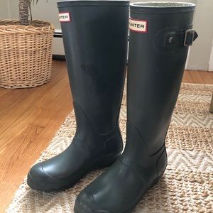Grey Hunter Rain Boots